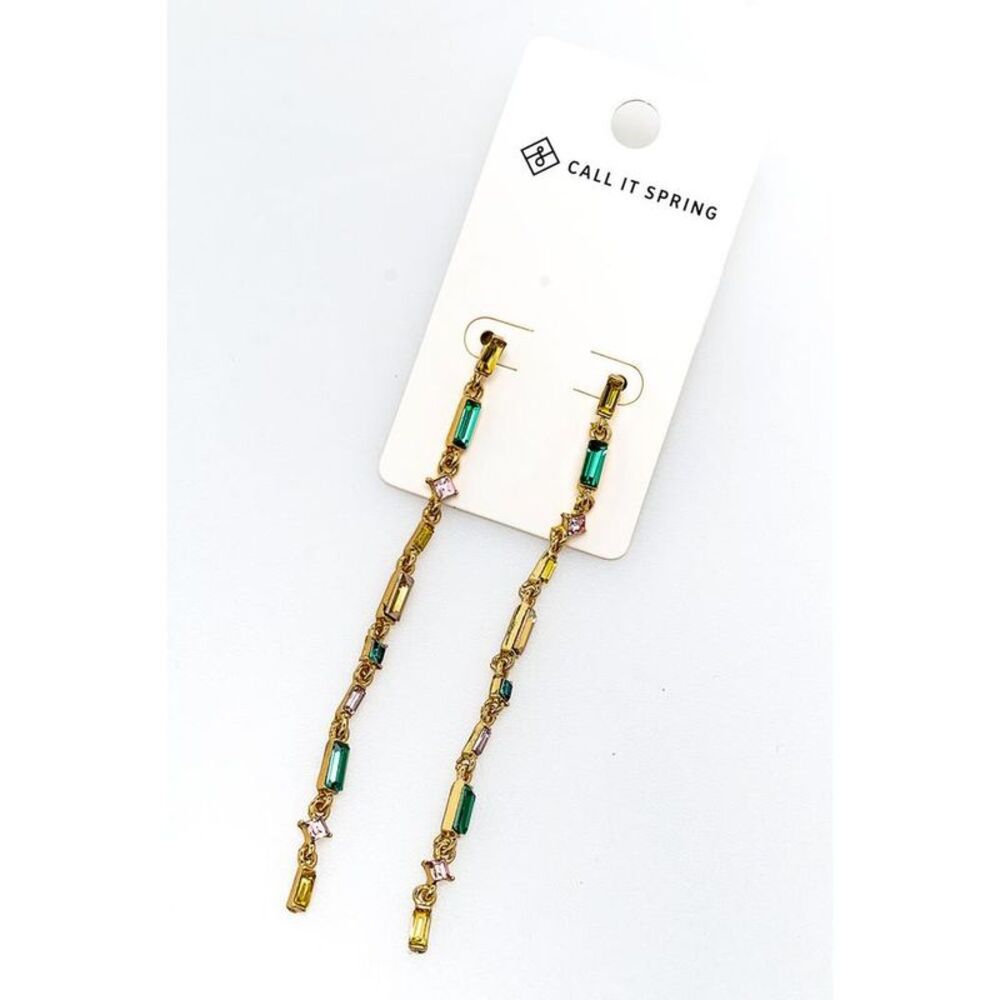 CALL IT SPRING Multicolor Glass Women's Earrings